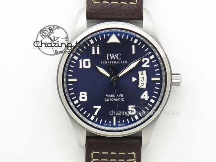 MIROTIME 0511 Casual Portuguese Chrono IW3716 Z+F 1:1 Best Edition White Dial on Blue Rubber Strap A 7016